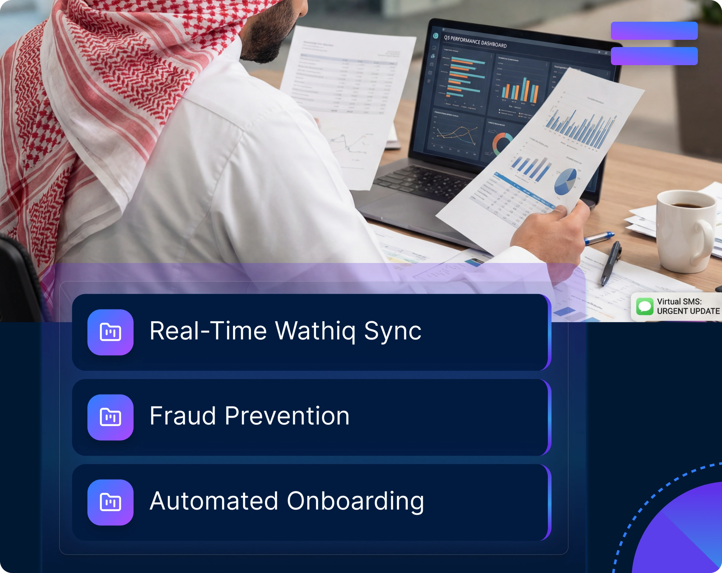 Commercial Registration verification and corporate identity access security